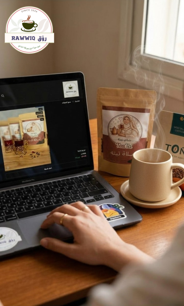 Nuqra صورة تسويقية لمتجر روق